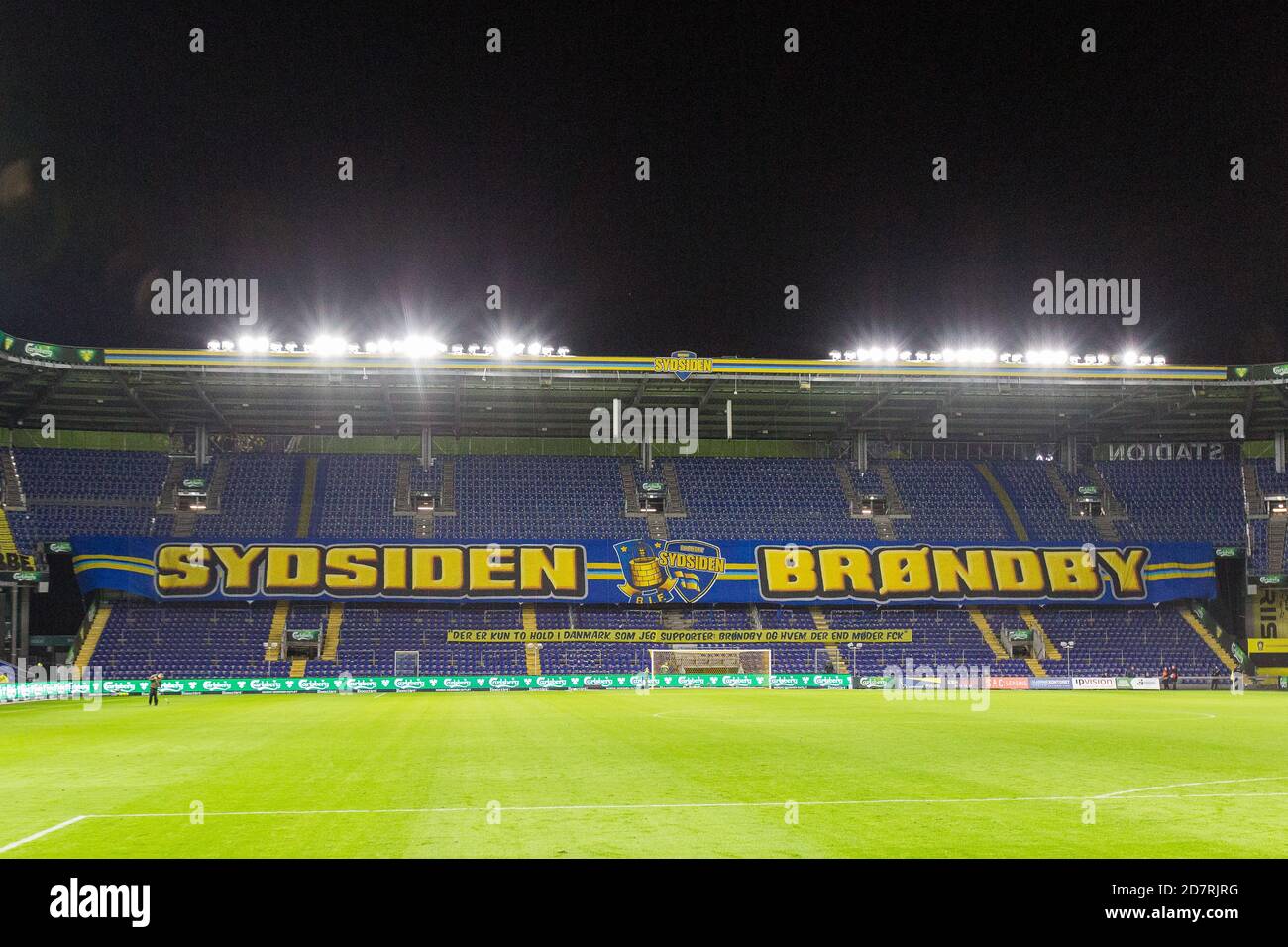 Broendby Denmark 24th Oct 2020 Broendby Stadion Seen At The 3f Superliga Match Between Broendby If And Fc Midtjylland In Broendby Photo Credit Gonzales Photo Alamy Live News Stock Photo Alamy