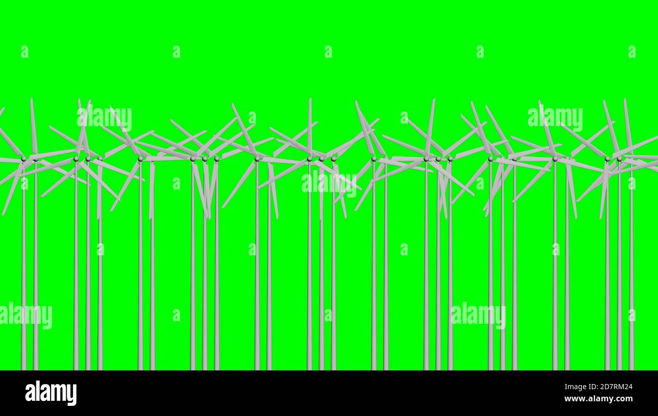 3d rendering wind generator on hi-res stock photography and images - Alamy
