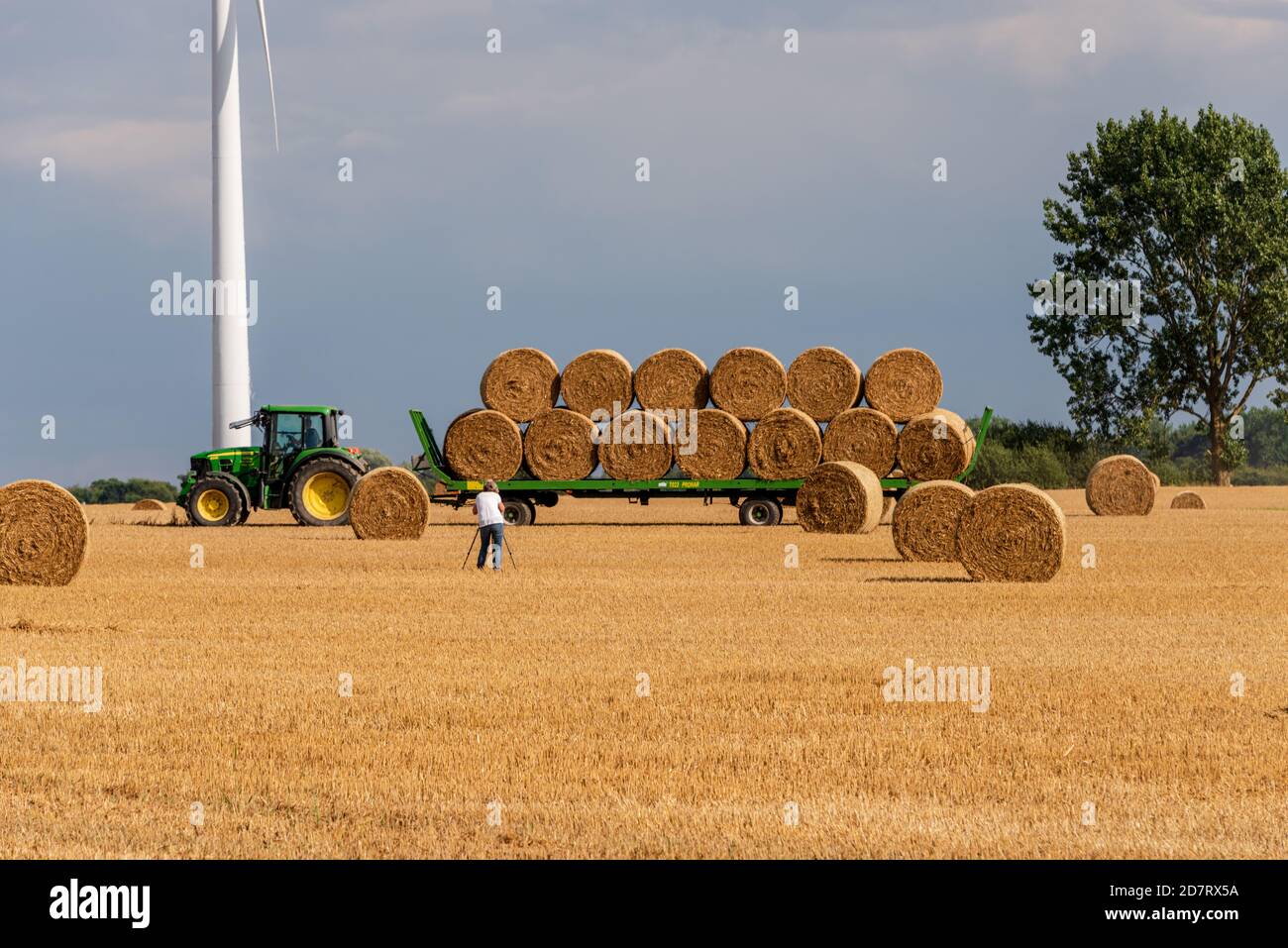 Herbstliche Impressionen aus Schleswig-Holstein im Oktober. Stock Photo