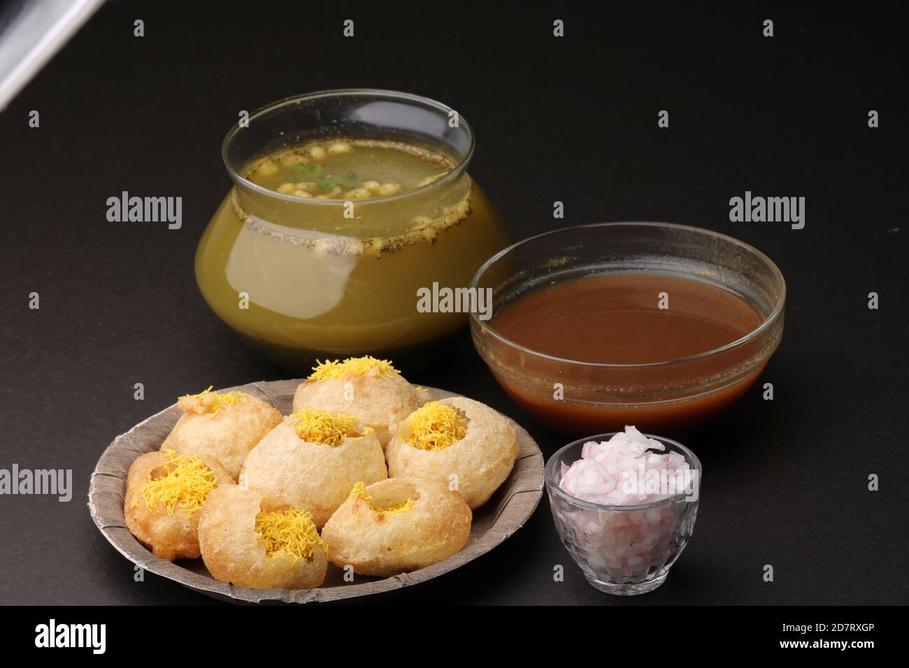 indian traditional food name pani puri or Golgappa, gol gappa or panipuri, the indian chat food