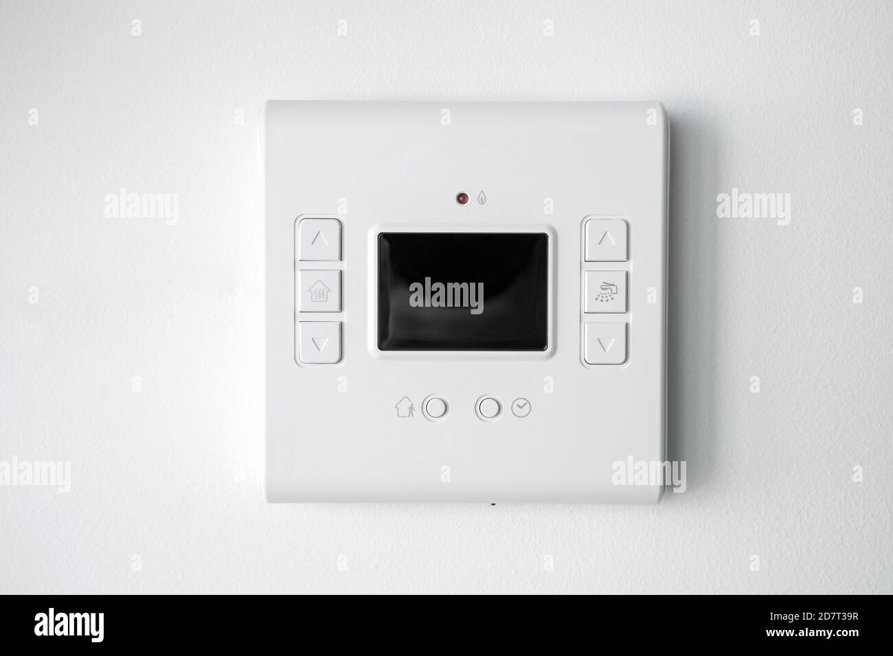 Modern programmable thermostat water heater (boiler) for setting the