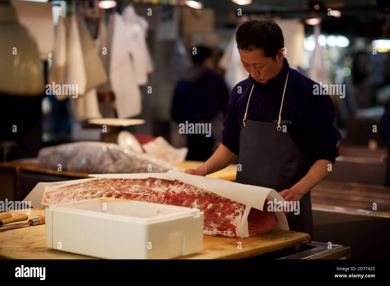Fishmonger Tools Giant tools hi-res stock photography and images - Alamy