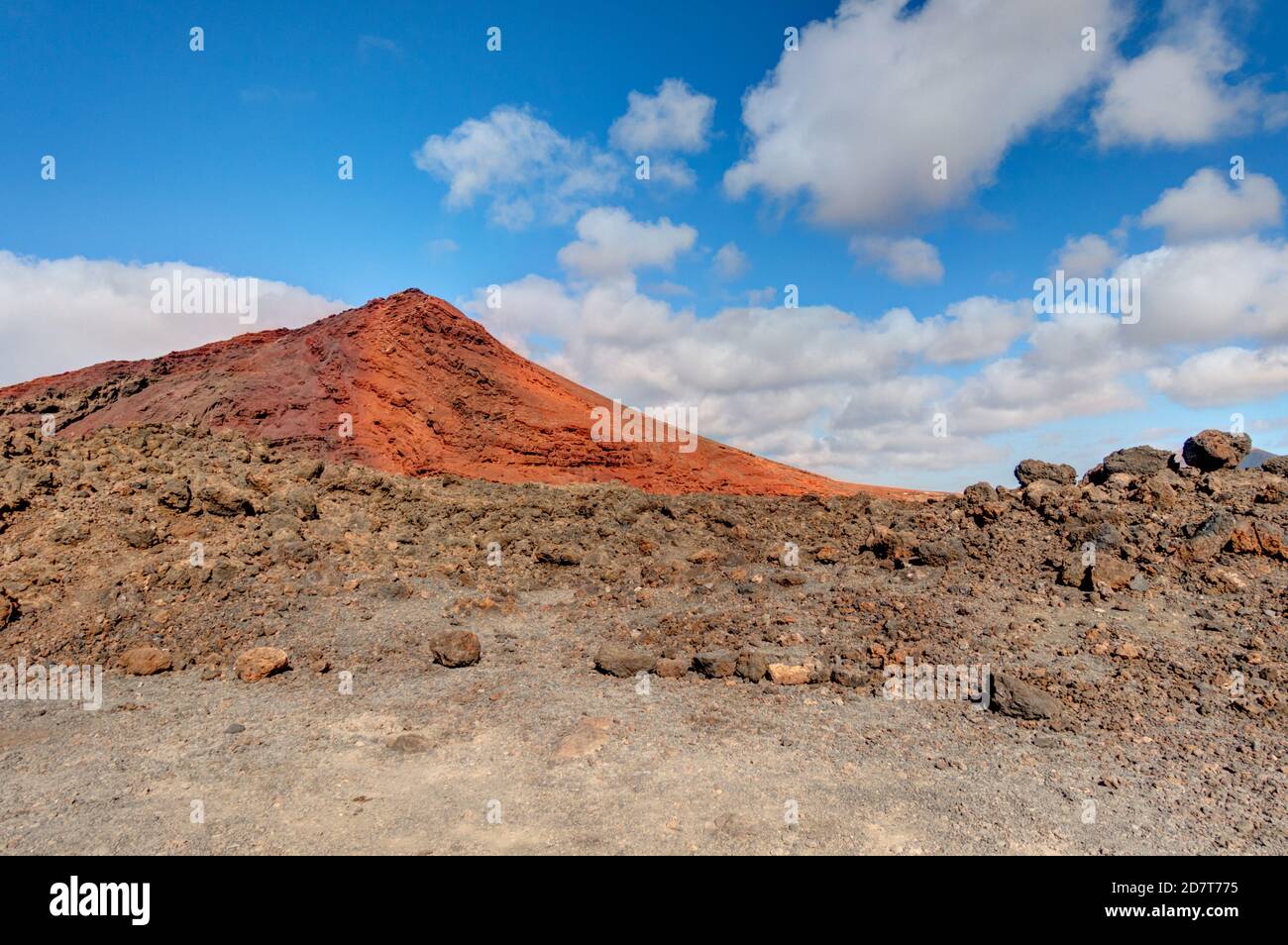 El Golfo and Lago Verde, Lanzarote, HDR Image Stock Photo Alamy
