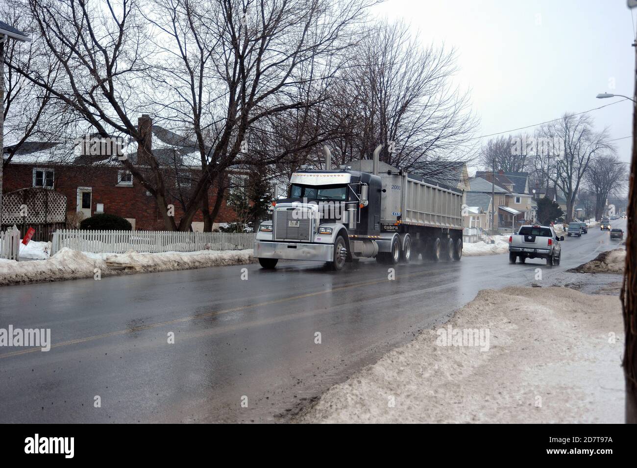 King Street, Port Colborne Stock Photo Alamy