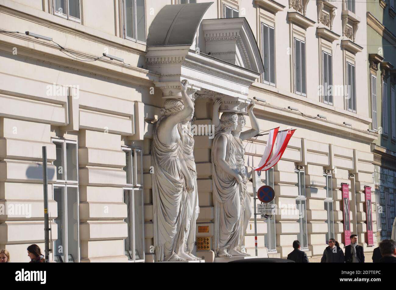 Palais Palavicini, Vienna Stock Photo