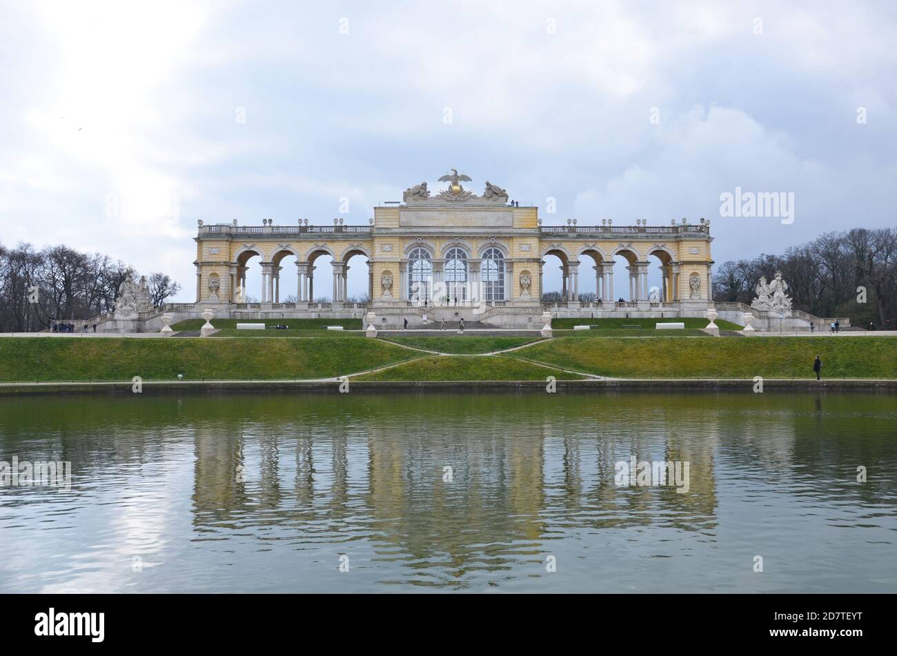 The Gloriette at Schönbrunn Palace, Hietzing Stock Photo