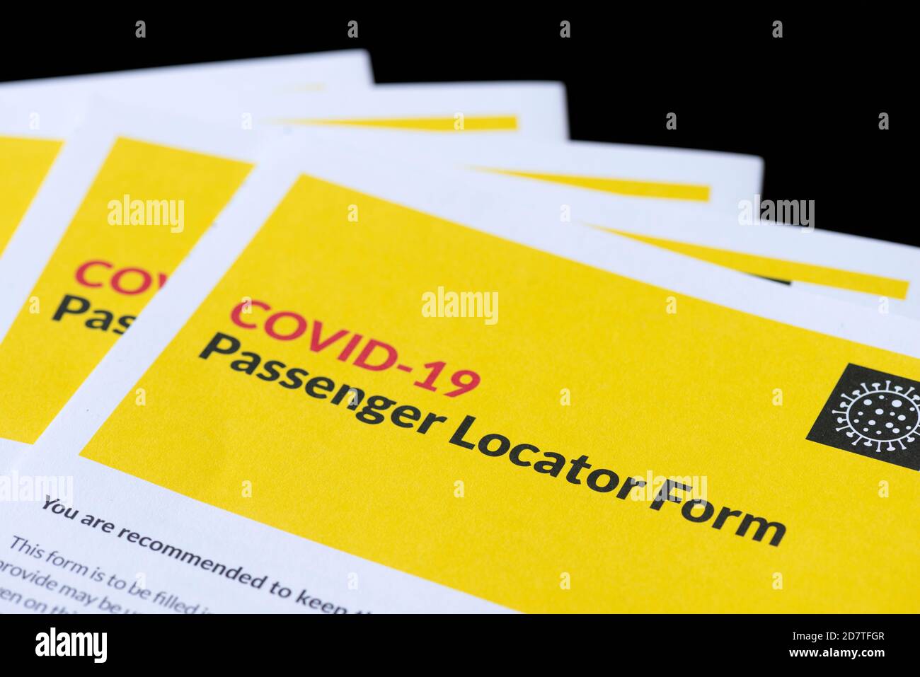 Covid 19 Passenger Locator Form As Must Fill In Document Prior Arriving In The Republic Of Ireland From Abroad During The Covid 19 Pandemic In Ireland Stock Photo Alamy