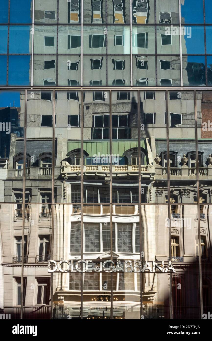 Dolce & Gabbana is on Fifth Avenue, New York City, USA Stock Photo Alamy