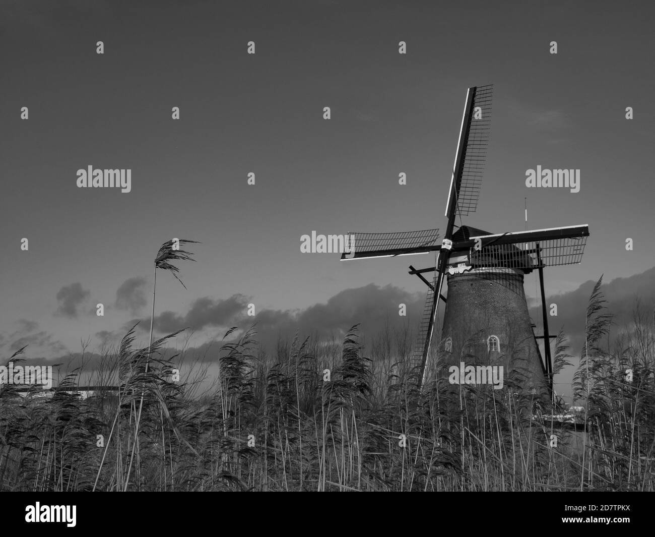 kinderdijk in the netherlands Stock Photo Alamy