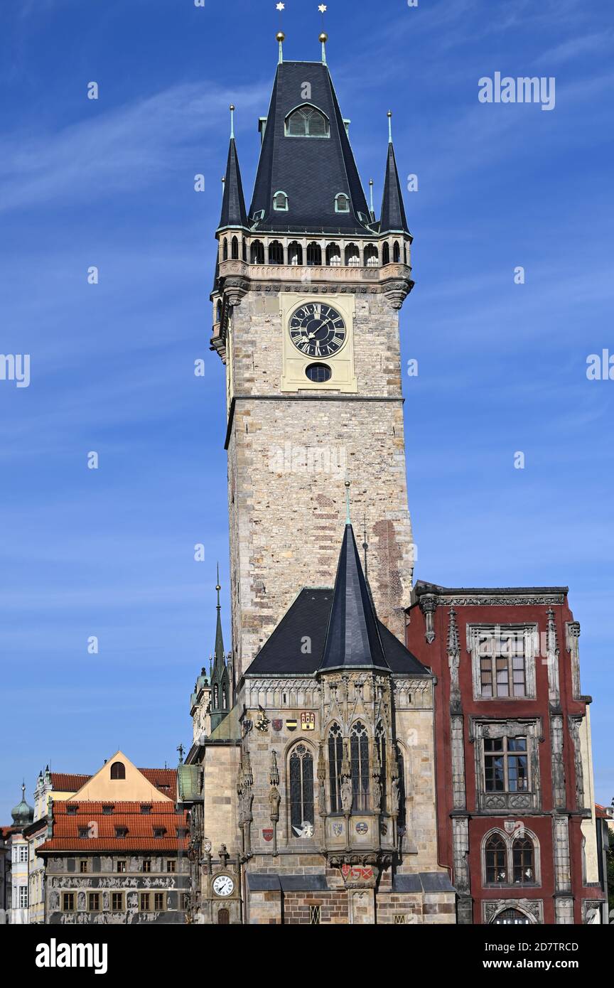 Clock tower in old hi-res stock photography and images - Alamy