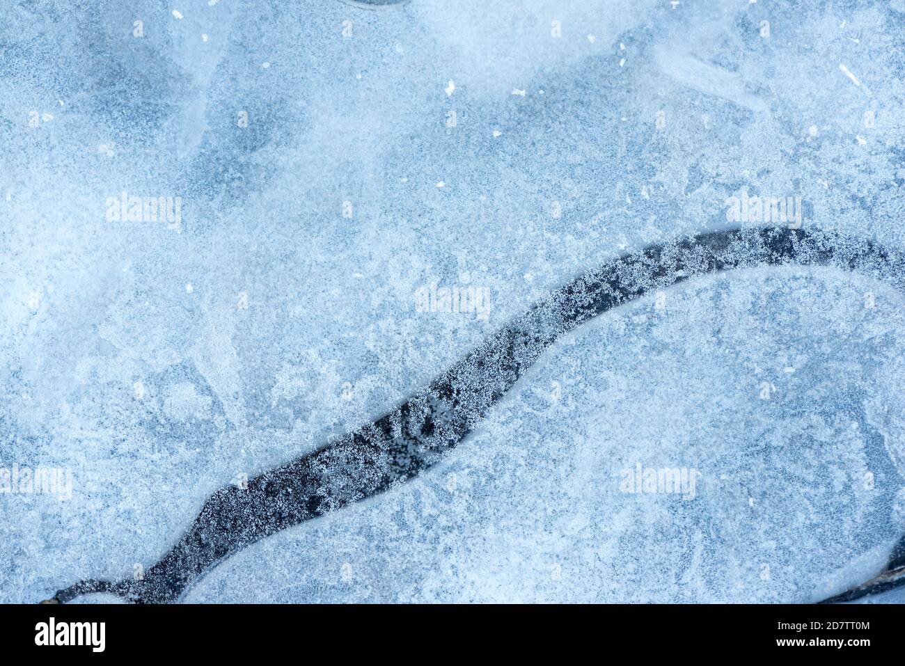Frozen ice ground surface texture hi-res stock photography and images ...