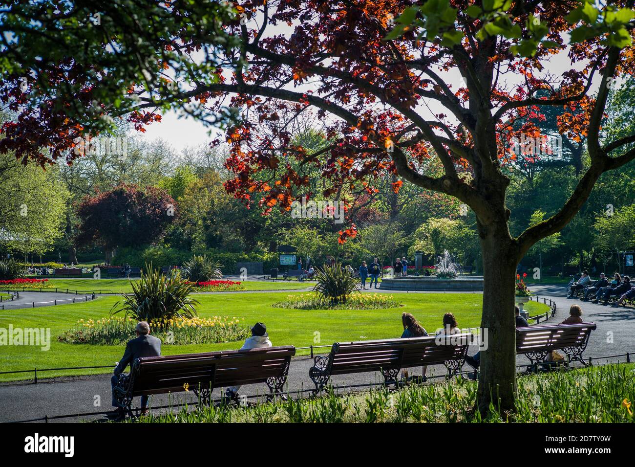 St. Stephen’s Green, Dublin, Ireland Stock Photo Alamy