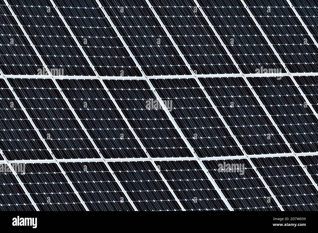 Solar Panel Hintergrund Vollformat close up Stock Photo