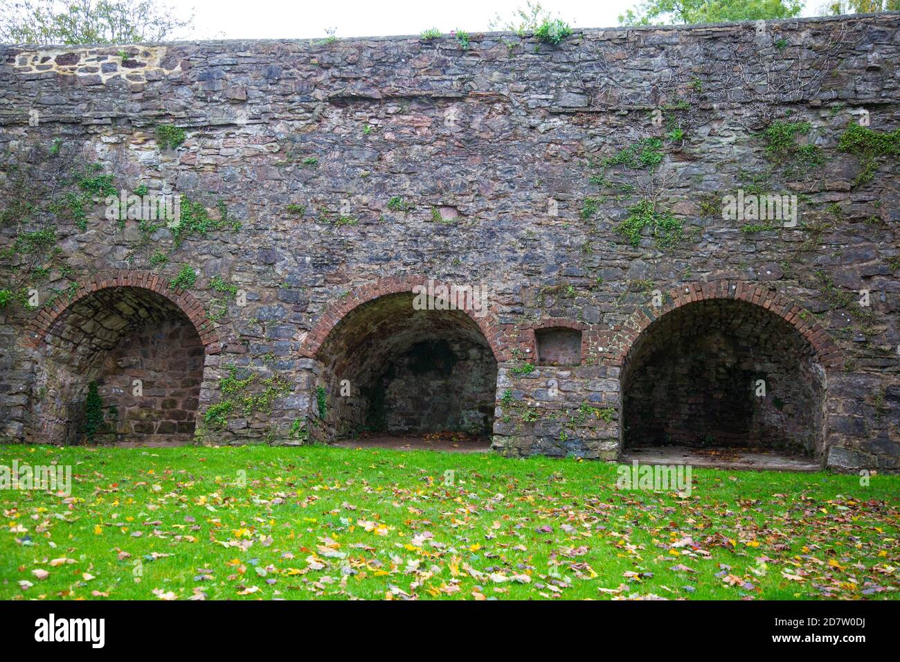 Tiverton, archway lime kilns, Great Western Canal, Devon Stock Photo