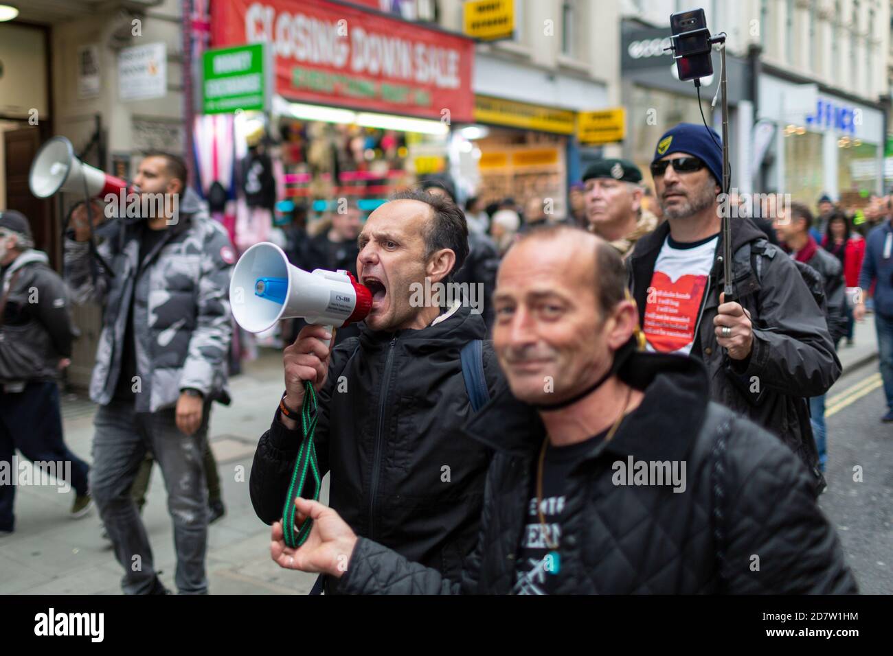 Megaphone rally hi-res stock photography and images - Alamy