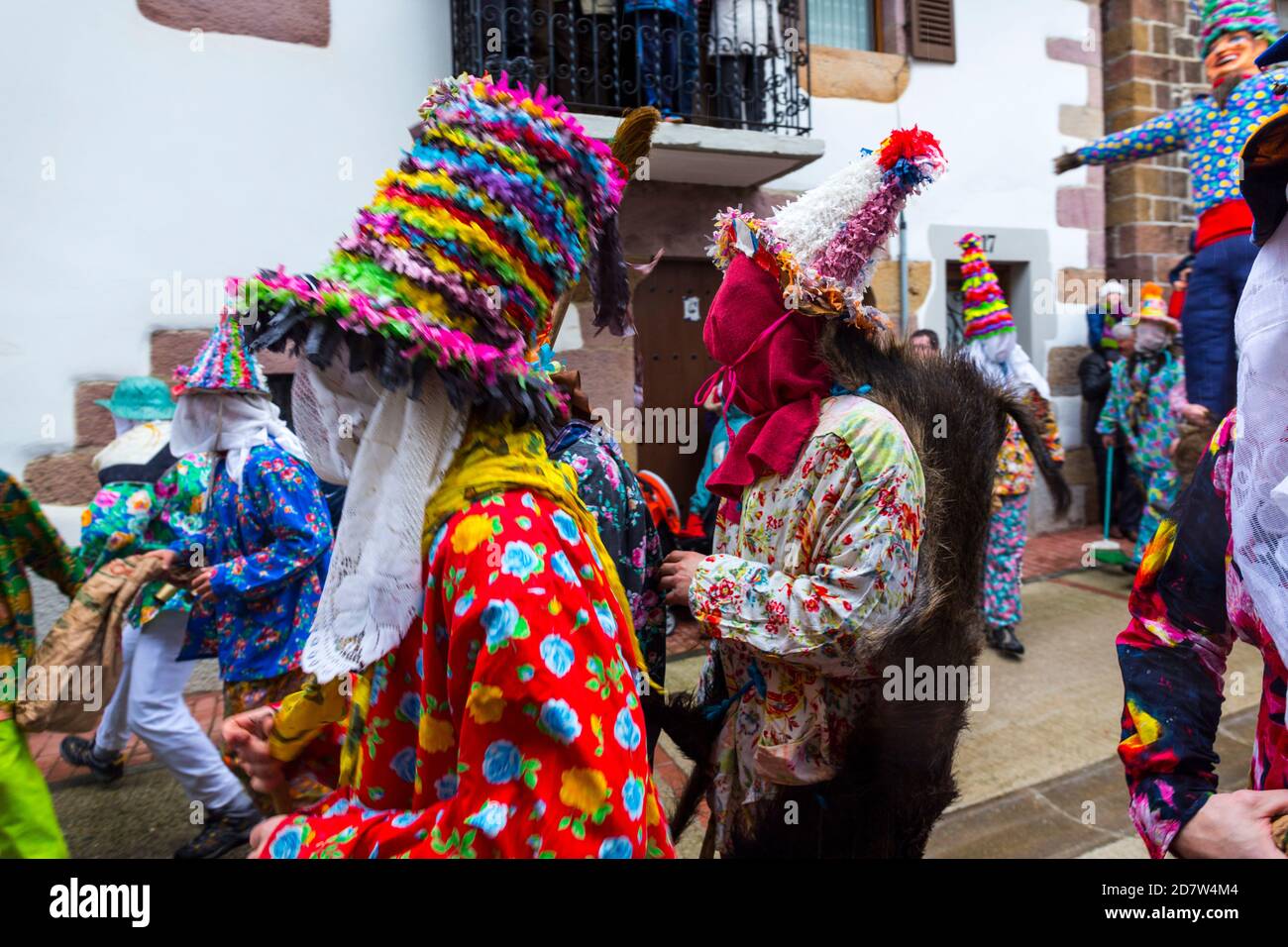 Carnival in Lantz, Navarra, Spain, Europe Stock Photo Alamy