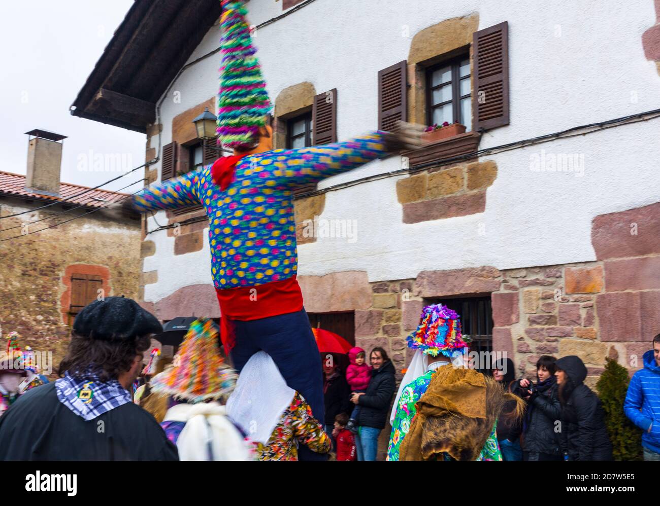Carnival in Lantz, Navarra, Spain, Europe Stock Photo Alamy