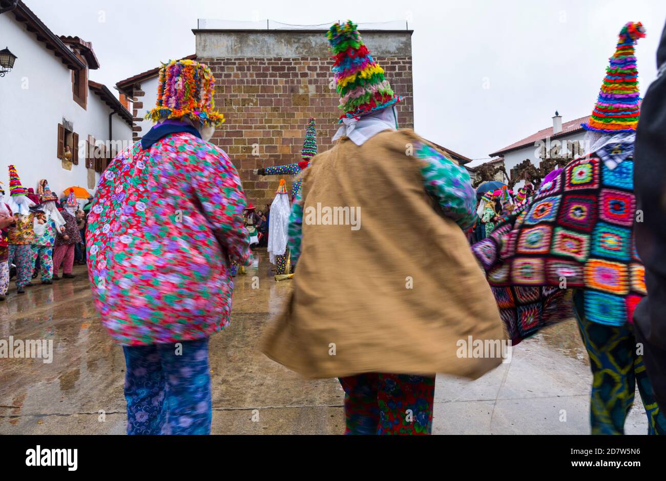 Carnival in Lantz, Navarra, Spain, Europe Stock Photo Alamy