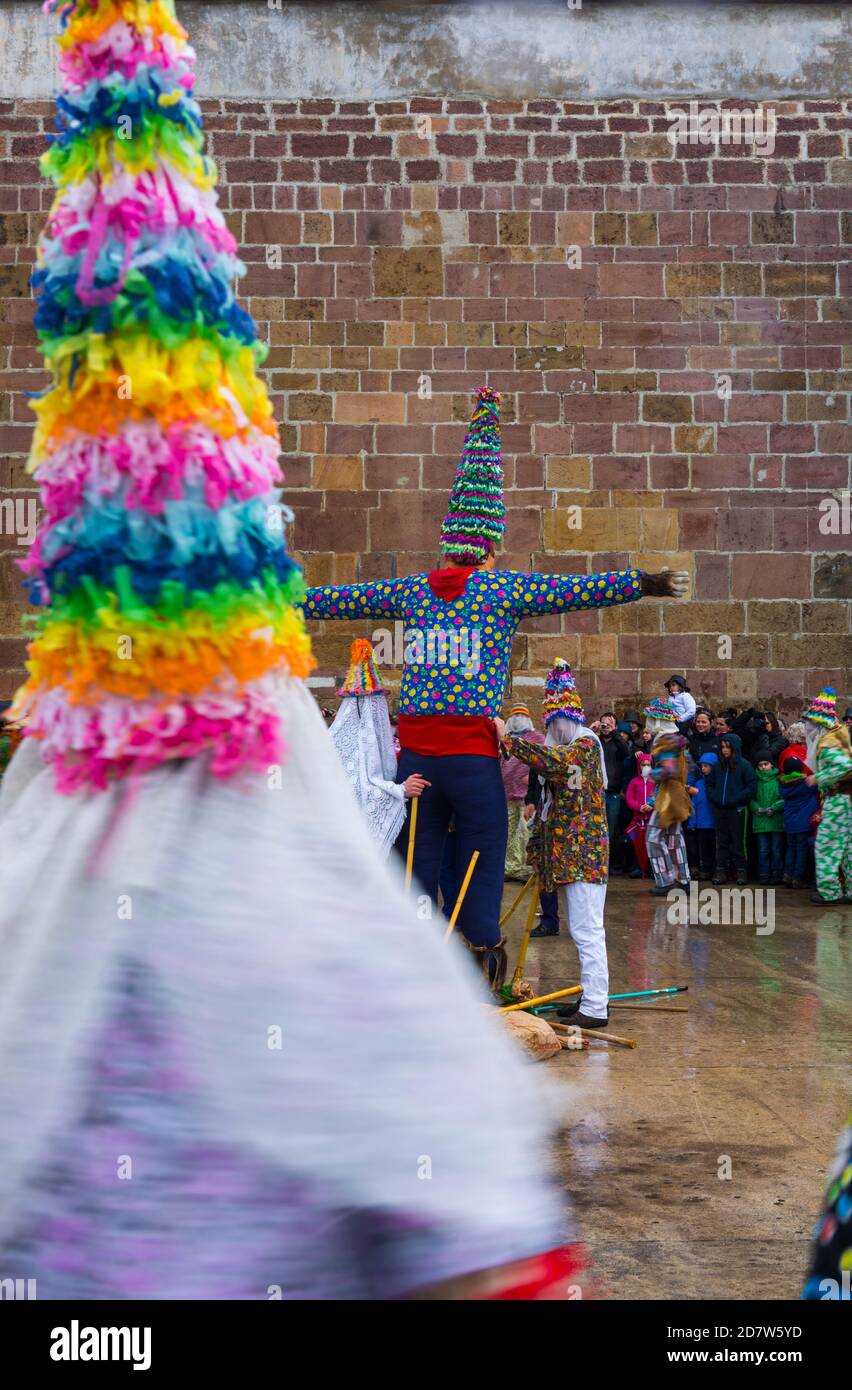 Carnival in Lantz, Navarra, Spain, Europe Stock Photo Alamy