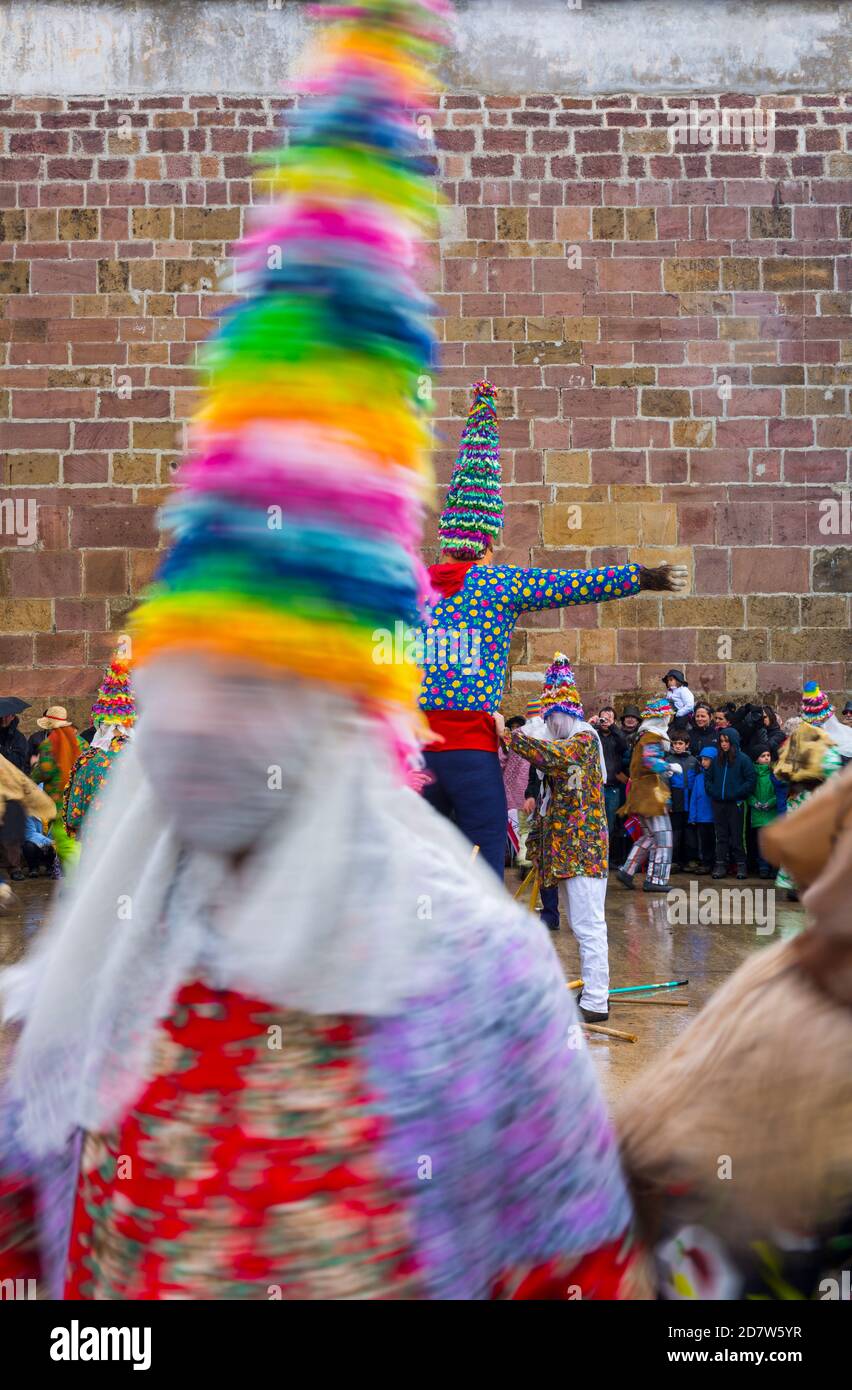 Carnival in Lantz, Navarra, Spain, Europe Stock Photo Alamy