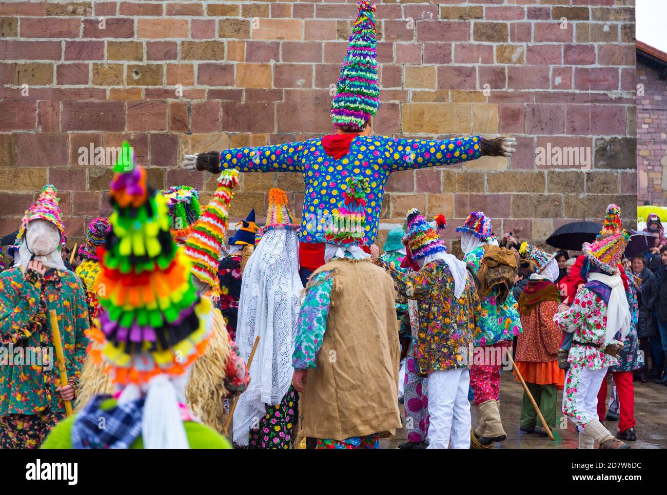 Carnival in Lantz, Navarra, Spain, Europe Stock Photo Alamy