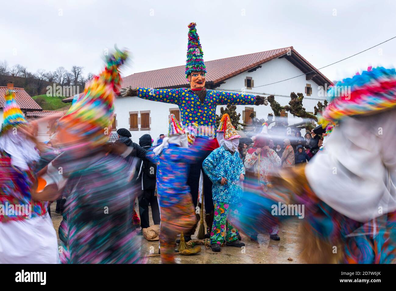 Carnival in Lantz, Navarra, Spain, Europe Stock Photo Alamy