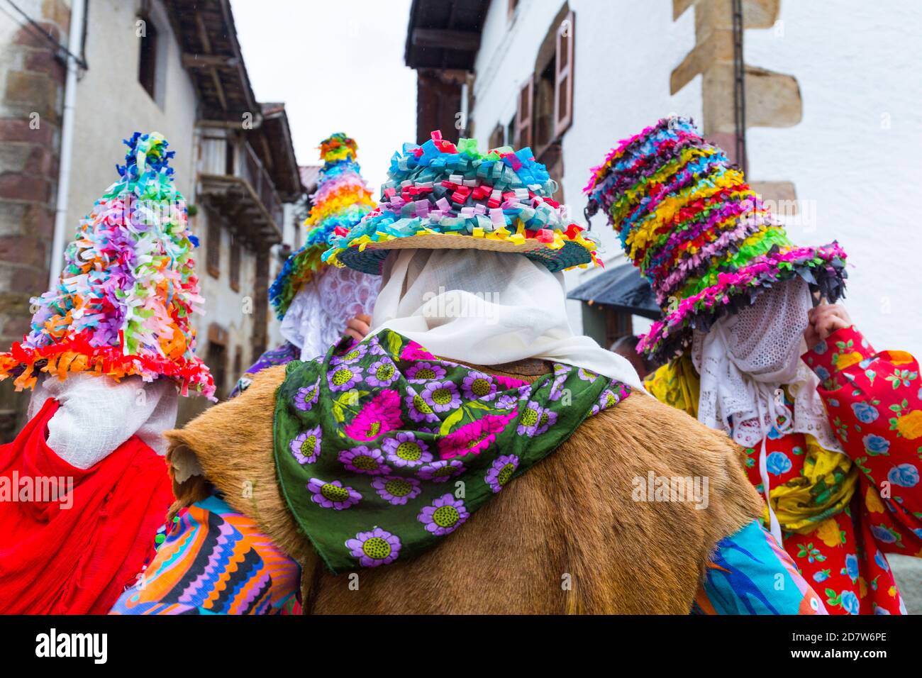 Carnival in Lantz, Navarra, Spain, Europe Stock Photo Alamy