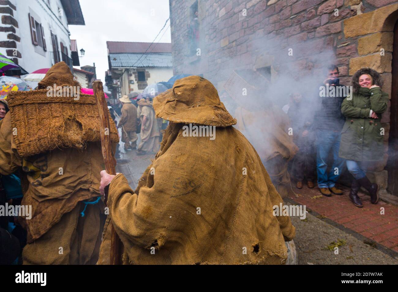Carnival in Lantz, Navarra, Spain, Europe Stock Photo Alamy