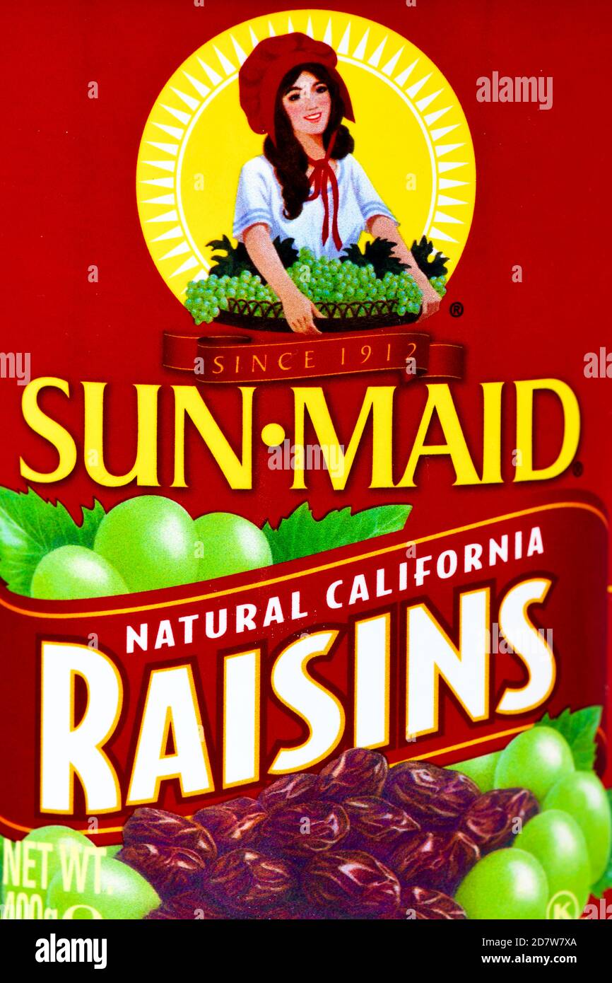 Sun maid california raisins hires stock photography and images Alamy