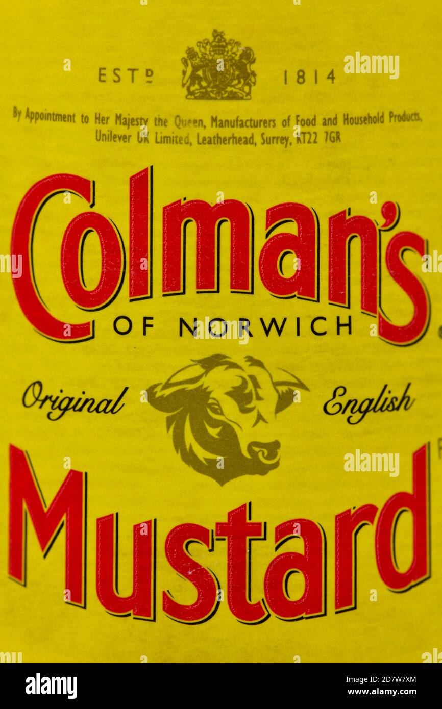 Colmans Mustard Norwich High Resolution Stock Photography And Images Alamy