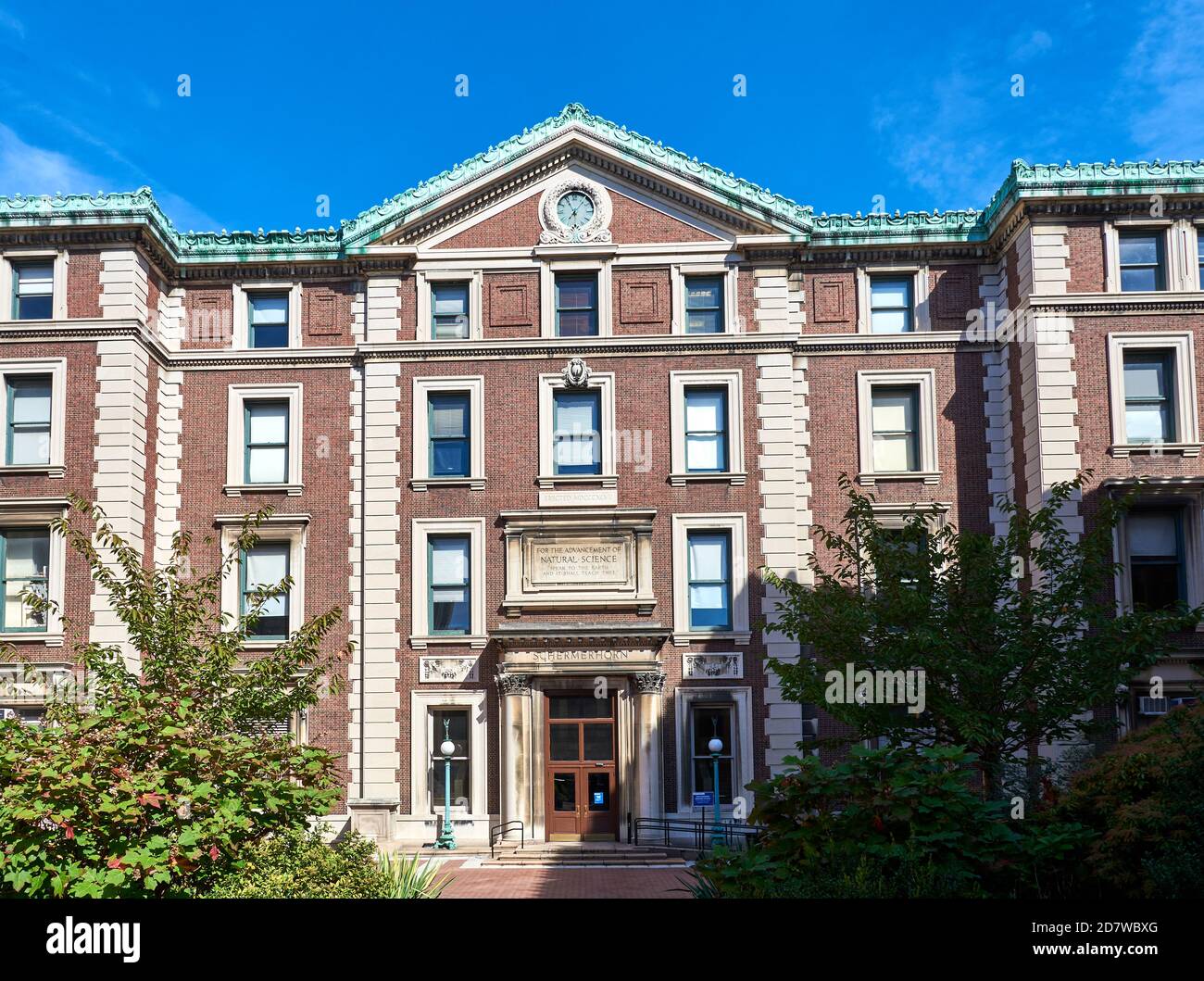 Schermerhorn Hall, built in 1897, was one of the first buildings on ...