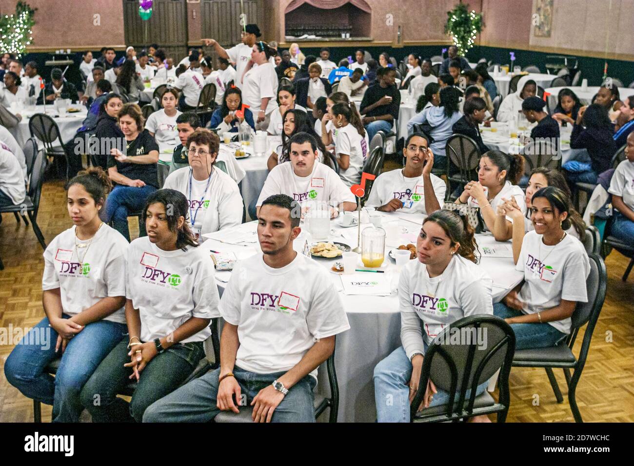 Miami Florida,Kendall Drug Free Youth In Town DFYIT,youth club summit anti addiction nonprofit organization,teen,teens teenager teenagers student stud Stock Photo