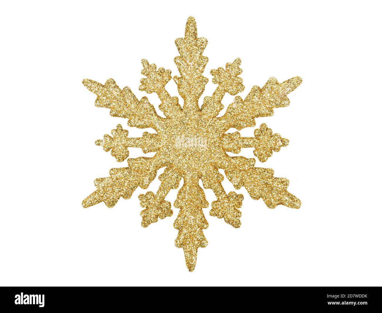 Christmas tree decoration star isolated on white background Stock Photo ...