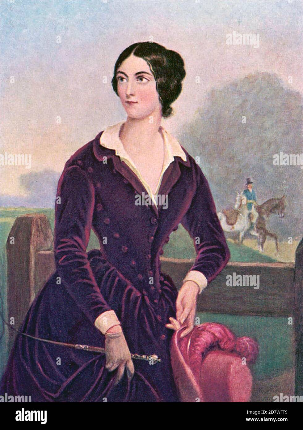 LOLA MONTEZ (1821-1861) Irish dancer, actress and courtesan Stock Photo
