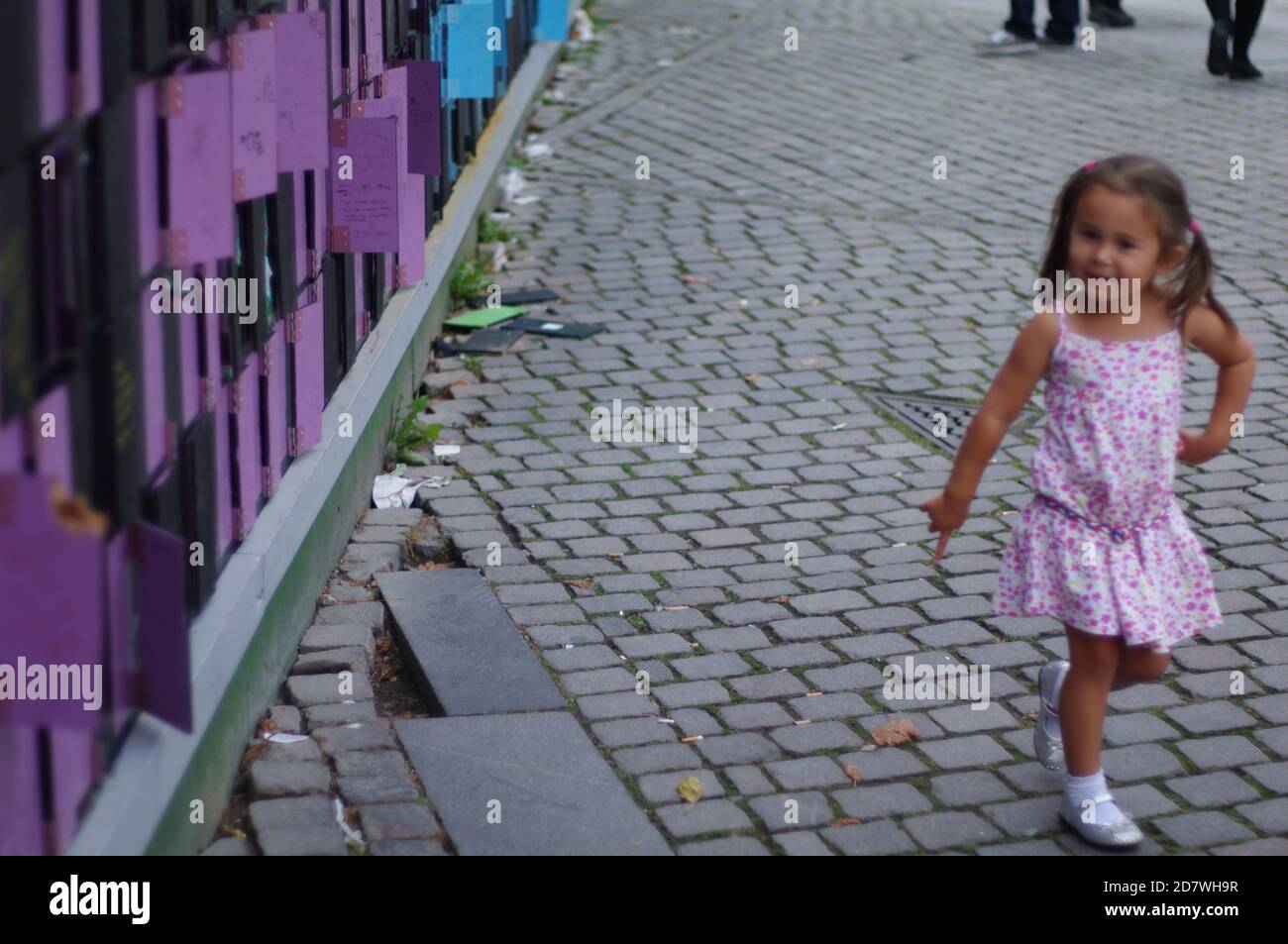 Memory Wall, Copenhagen, Denmark, Kobenhavn, Danmark Stock Photo