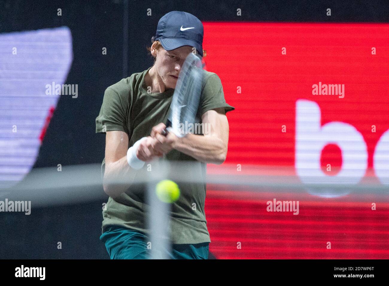 Jannik SINNER (ITA), action, tennis, bett1HULKS Championship 2020, ATP