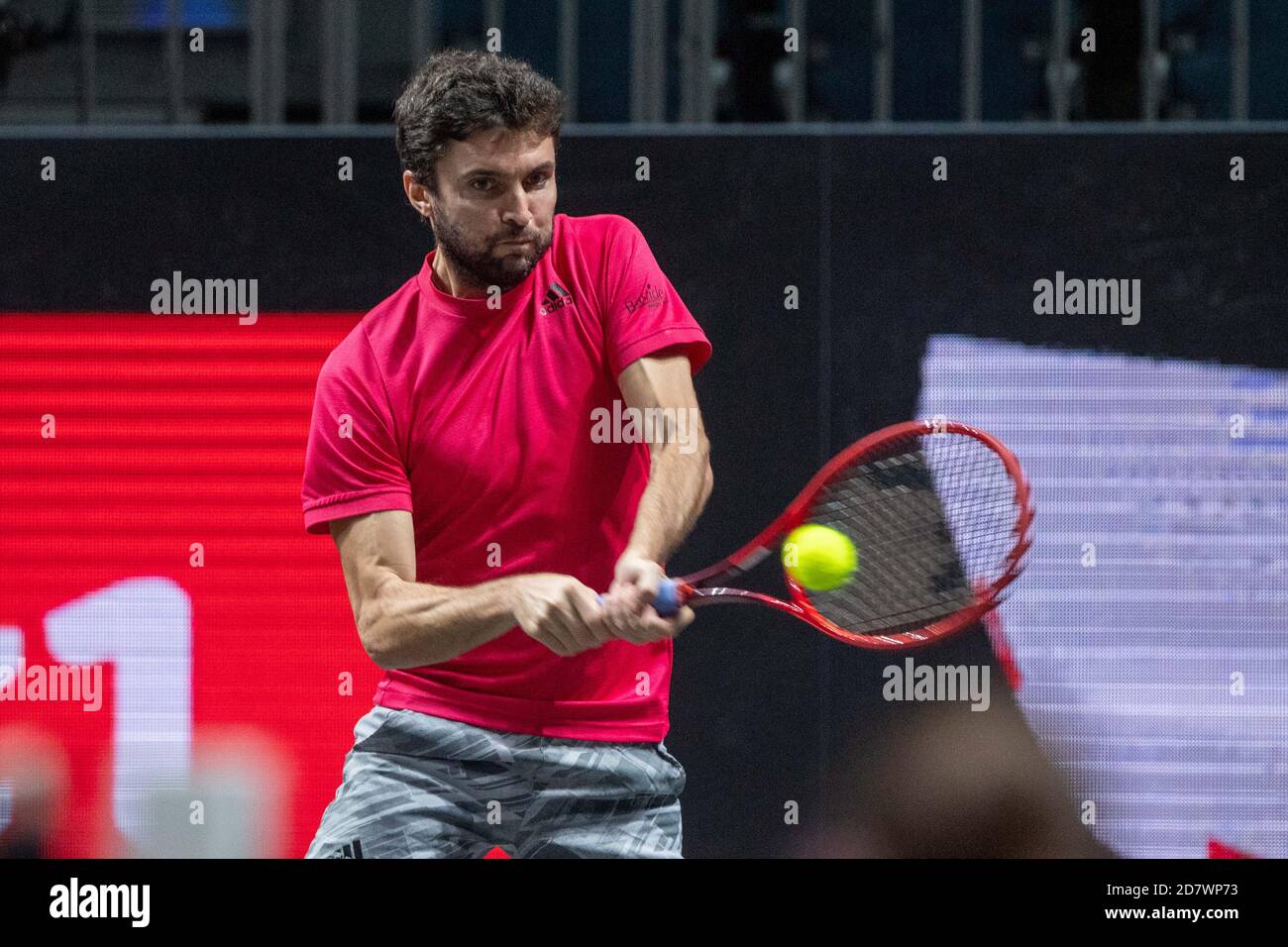 Gilles SIMON (FRA), action, tennis, bett1HULKS Championship 2020, ATP