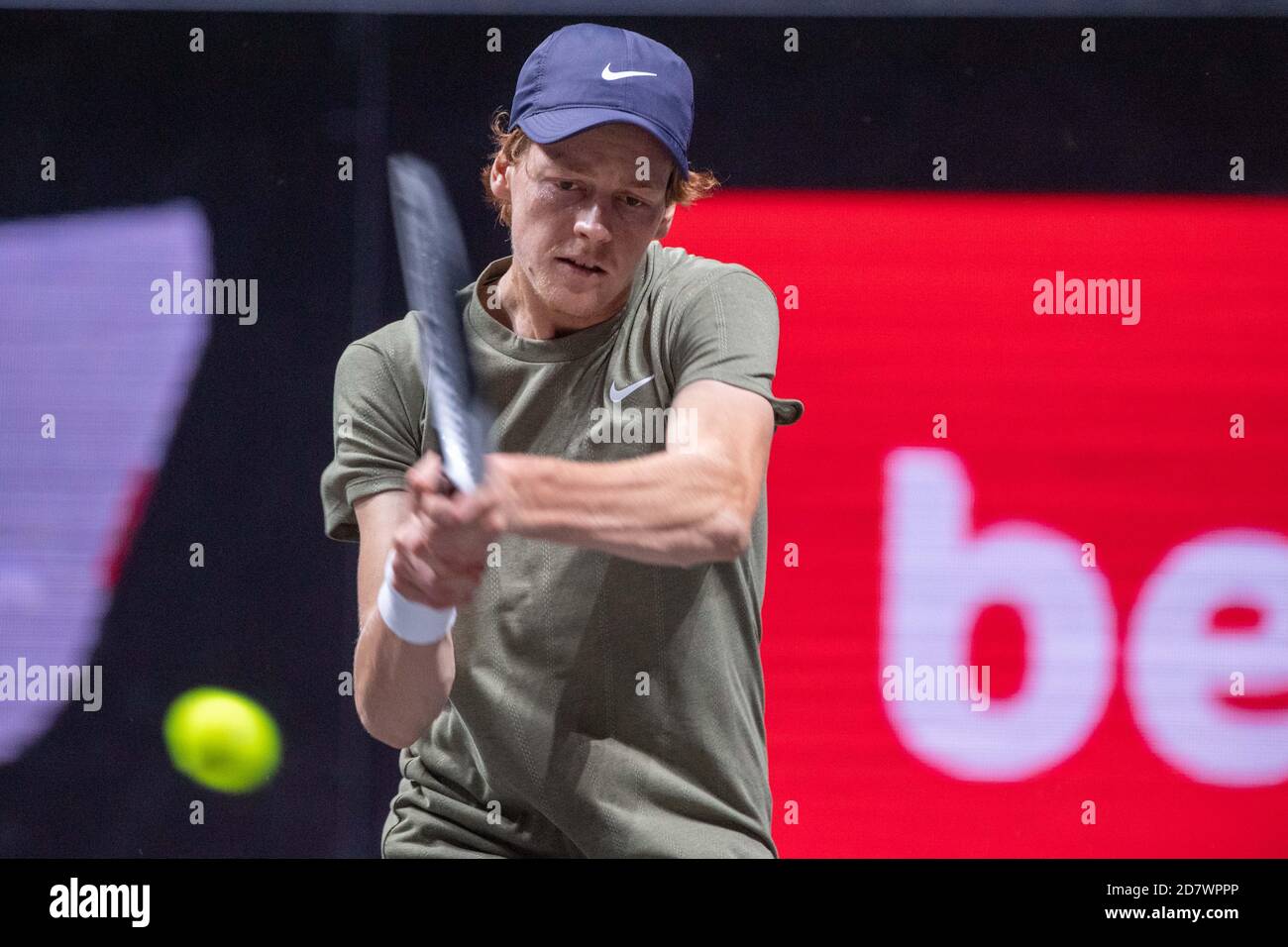 Jannik SINNER (ITA), action, tennis, bett1HULKS Championship 2020, ATP
