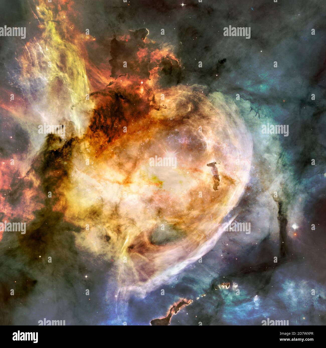 Deep space background. Elements of this image furnished by NASA Stock Photo