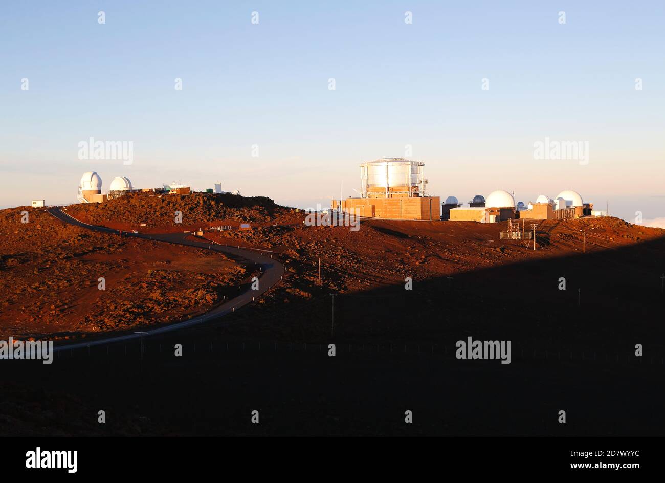 Haleakala High Altitude Observatory in Maui, HawaiiUSA Stock Photo Alamy