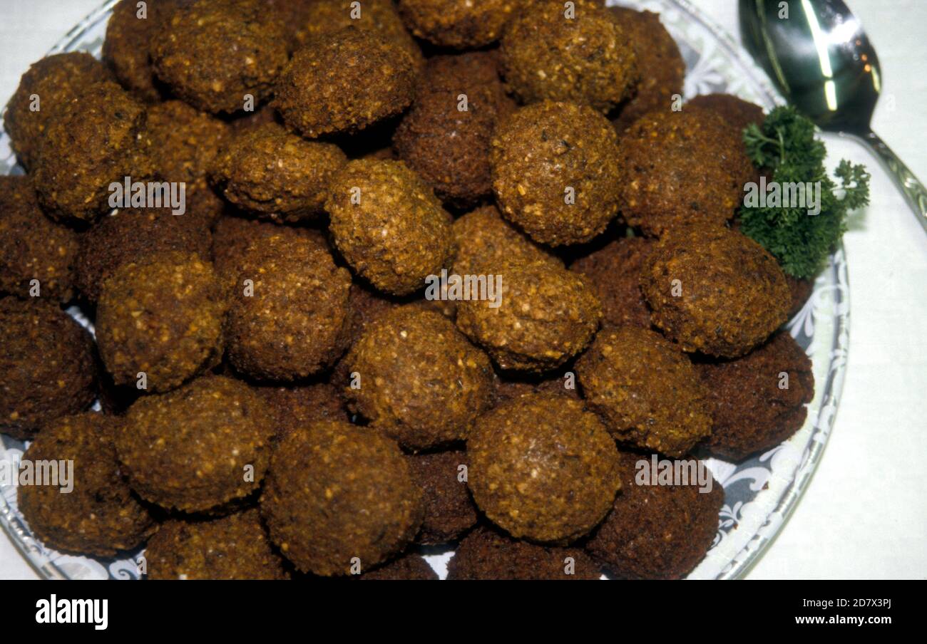 Jewish food falafel Stock Photo Alamy