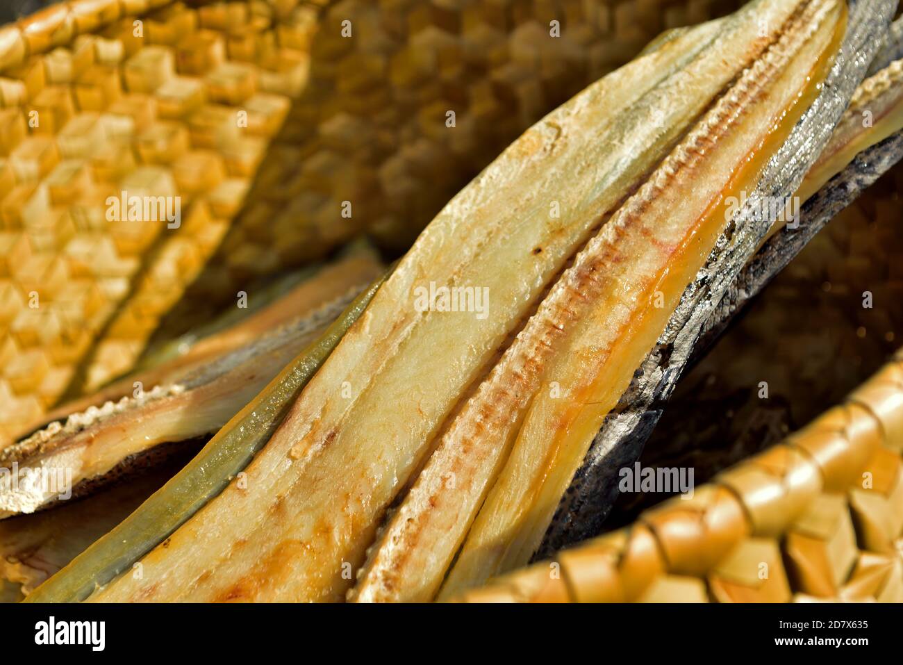 Dried split fish, commonly known as “daing” (split form) is the fish that has been converted