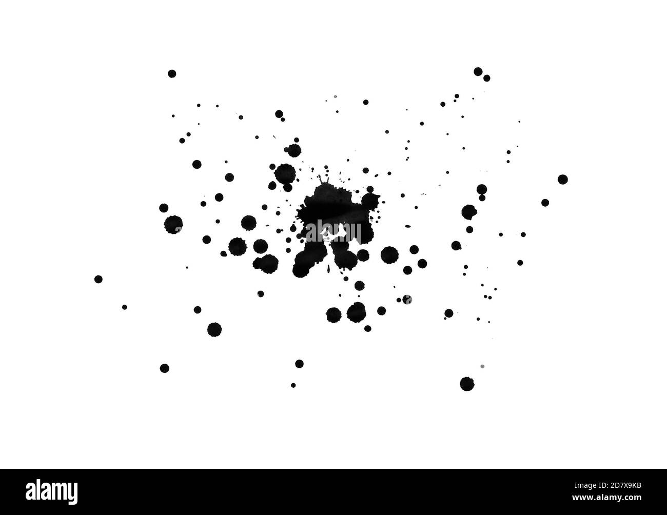 Paint drop Black and White Stock Photos & Images Alamy