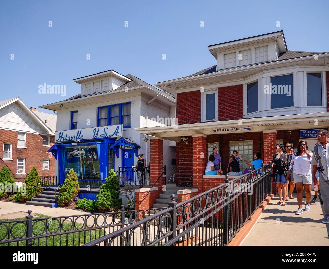 Detroit home of Motown records Stock Photo