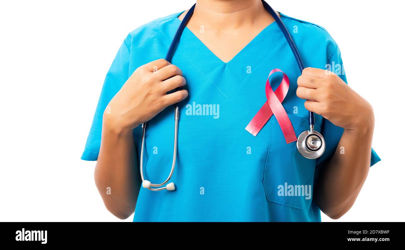 Hiv ribbon nurse hi-res stock photography and images - Alamy