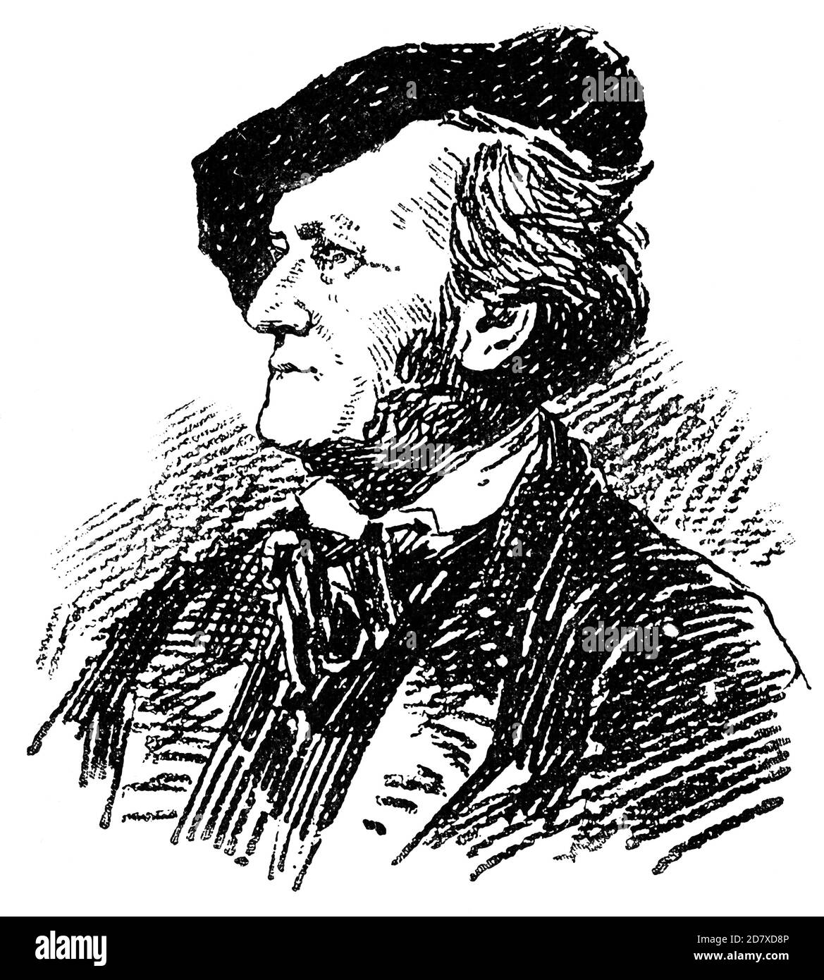 Wilhelm richard wagner was a german composer Cut Out Stock Images ...