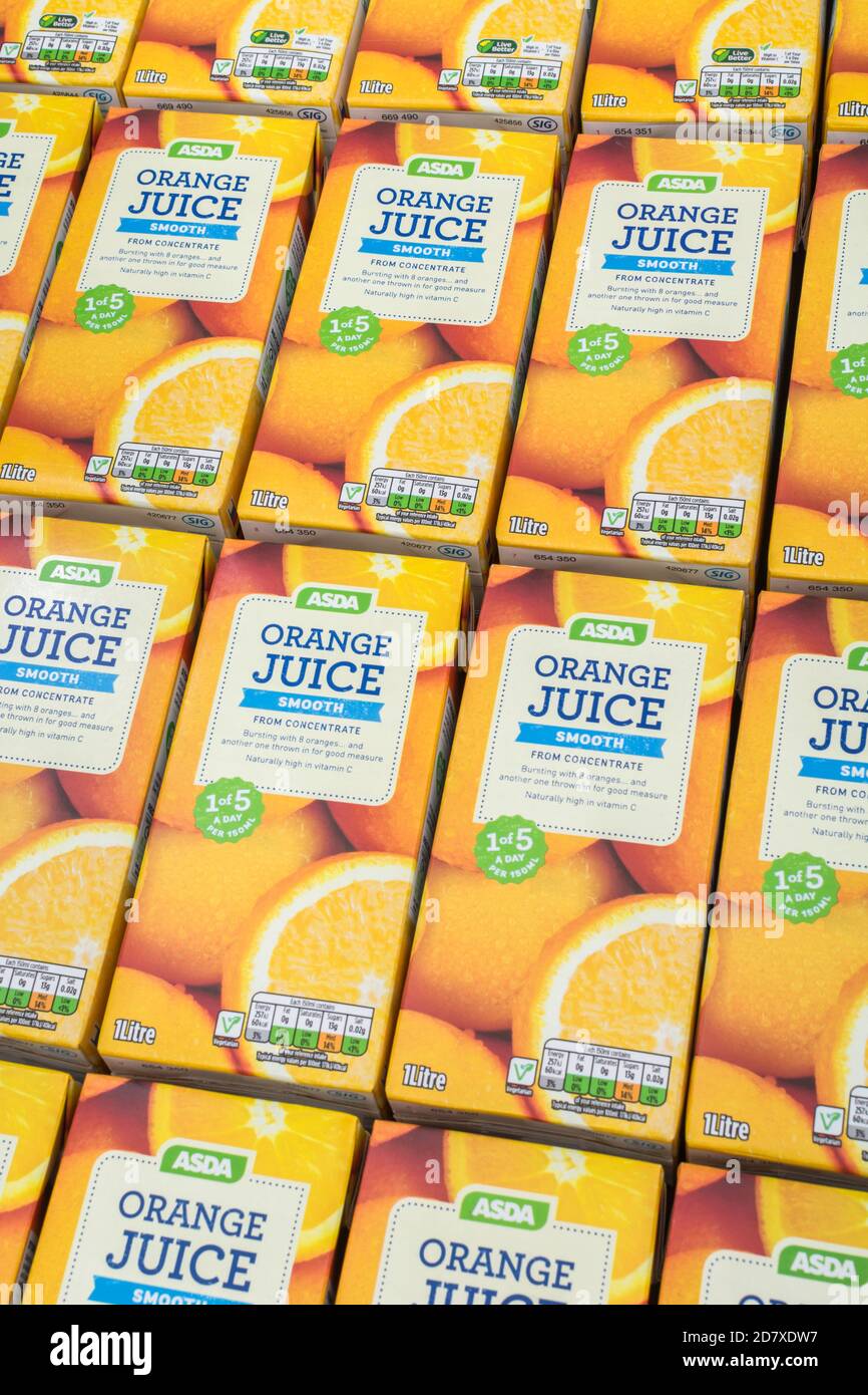Asda orange juice carton hires stock photography and images Alamy