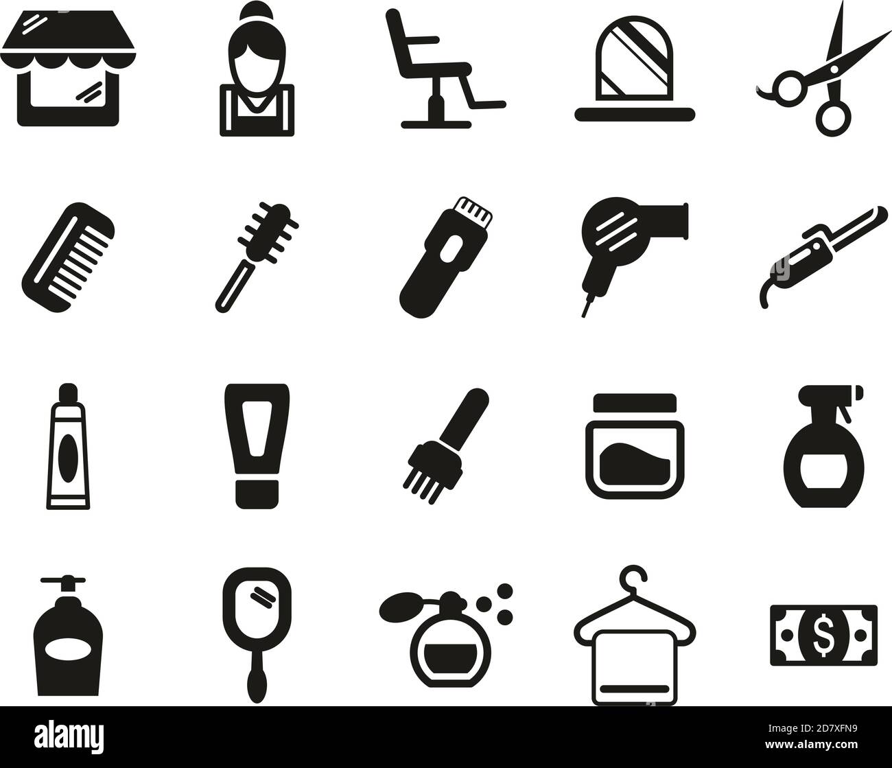 Hair Salon & Hair Salon Equipment Icons Black & White Set Big Stock Vector Image & Art - Alamy Hair Salon & Hair Salon Equipment Icons Black & White Set Big Stock Vector Image & Art - Alamy