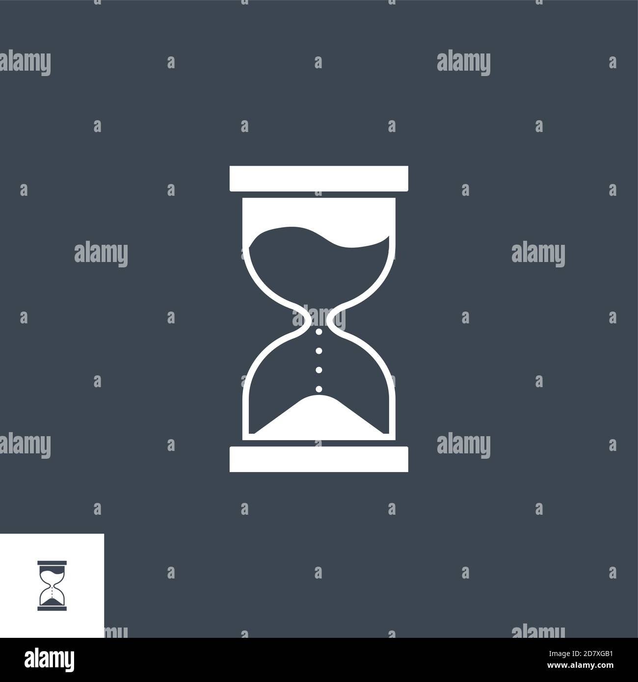 Hourglass related vector glyph icon Stock Vector Image & Art - Alamy