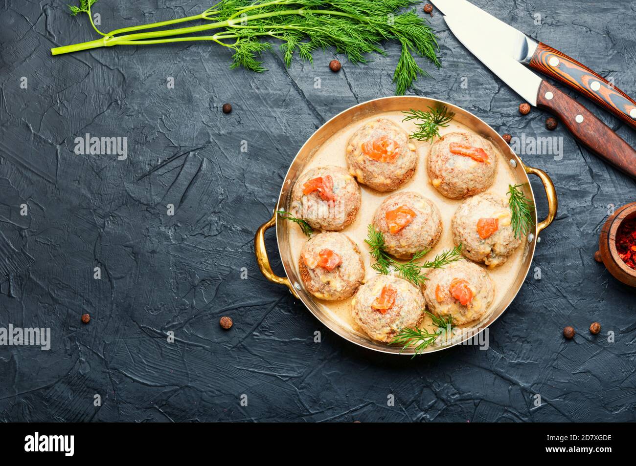 Homemade fish cutlets hi-res stock photography and images - Alamy